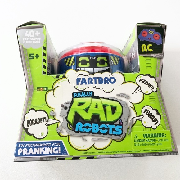 Really RAD Robot Fartbro Remote Control - Picture 3 of 9